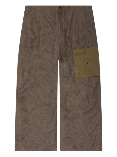 patch-pocket trousers