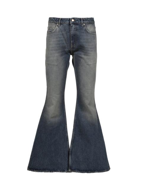 DENIM FLARE PANT / IND