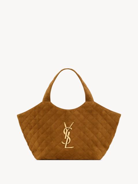 ICARE MEDIUM IN QUILTED SUEDE