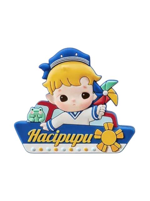 Pop Mart Hacipupu Rolling Time Machine Series Little Voyager Fridge Magnet Silicone Clip