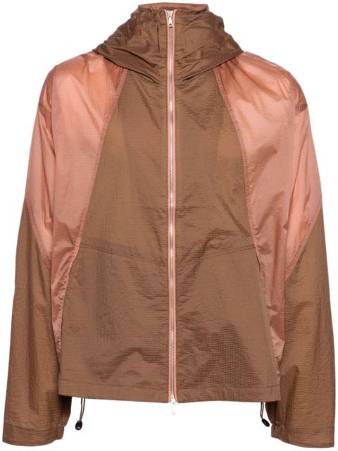Retrospec panelled hooded jacket