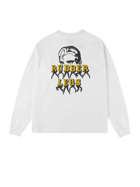 Seagull and Rubber Legs Print Relax Fit Long-sleeve T-shirt