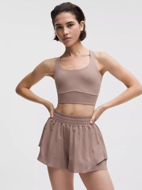 lululemon Energy Longline Bra Medium Support, B-D Cups *Evolve