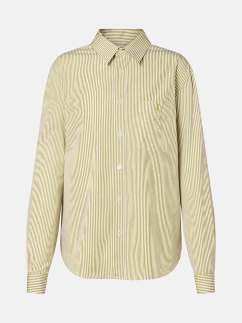 Striped cotton shirt