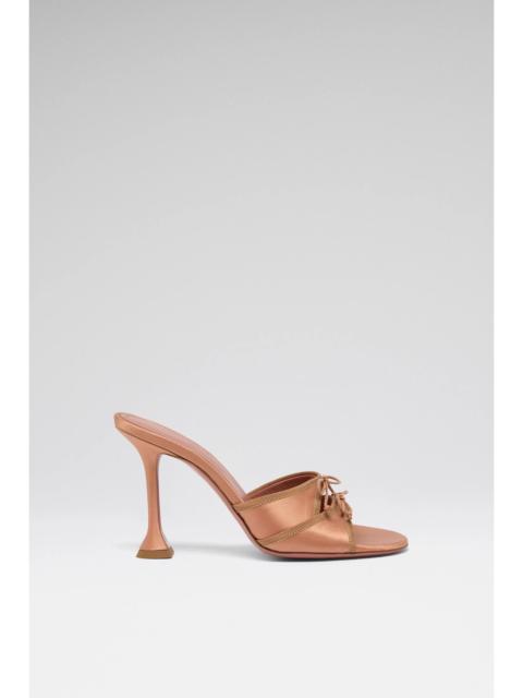 ELEONORA SLIPPER 95 LATTE SATIN