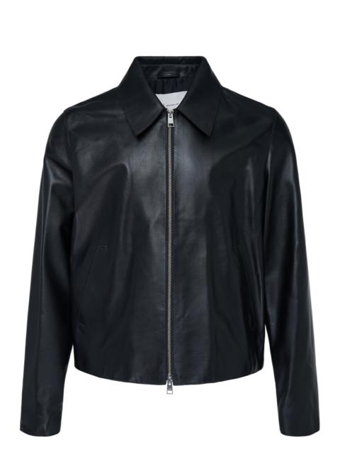 Zipped Leather Jacket