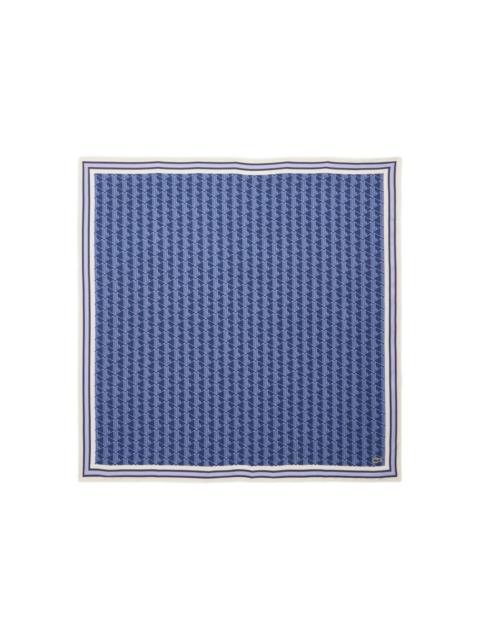 geometric-pattern scarf