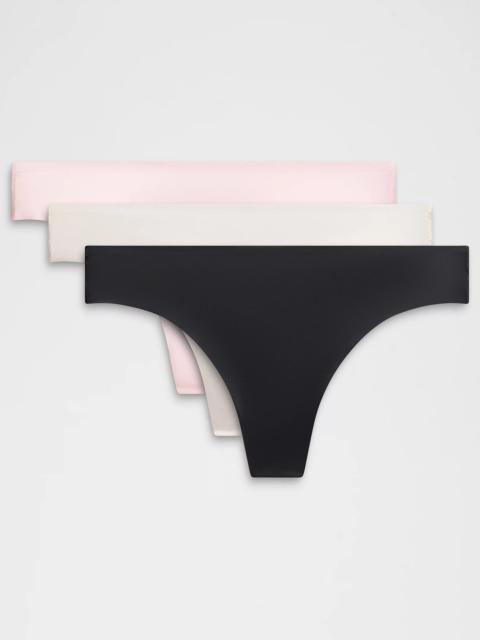 InvisiWear Mid-Rise Thong Underwear *3 Pack
