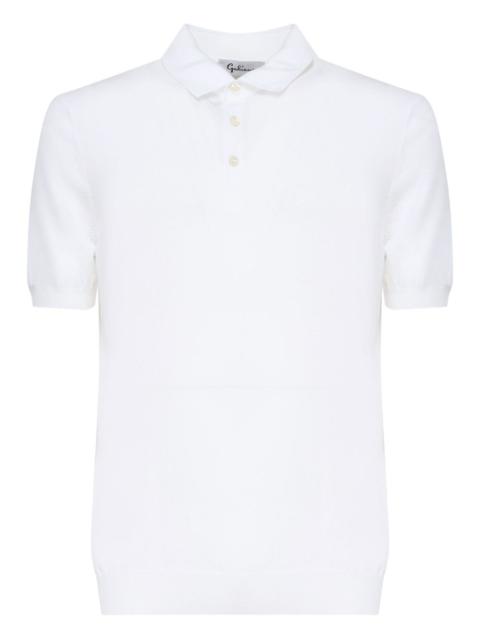 short-sleeve cotton polo shirt
