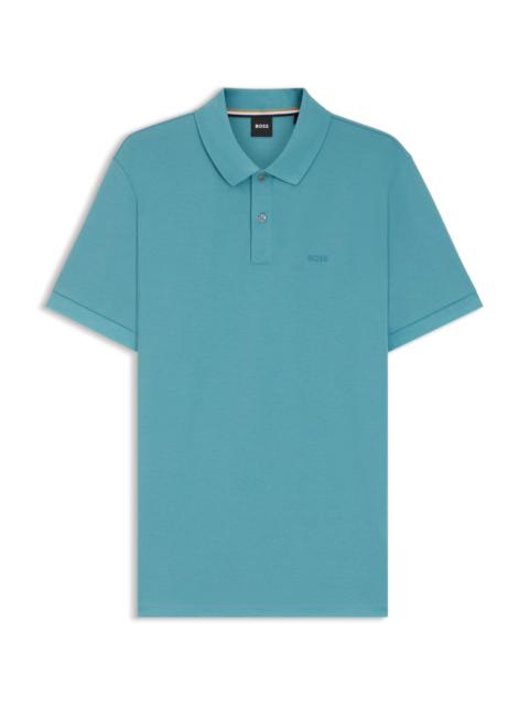 PALLAS POLO SHIRT IN COTTON PIQUÉ WITH LOGO DETAILS