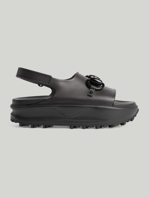 Women's Horsebit flatform sandal