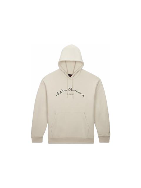 Jordan x A Ma Maniére Fleece Hoodie Light Brown