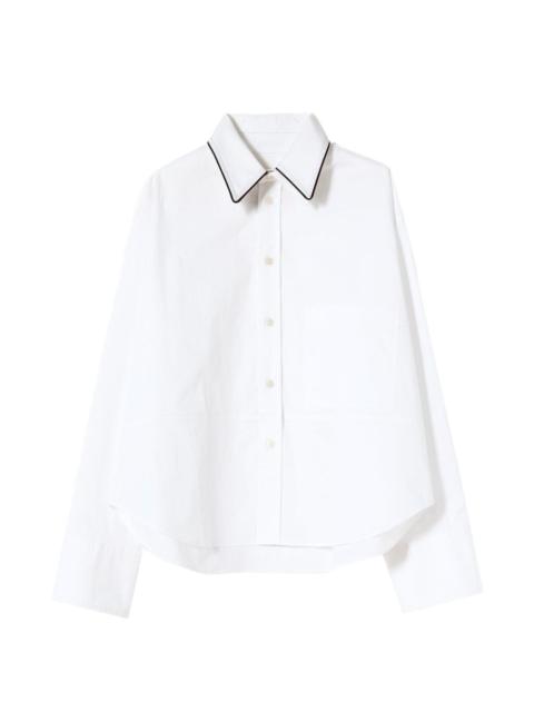 buttoned collar shirt