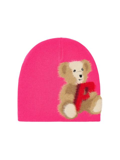 Palace P Bear Nein Cuff Beanie Pink