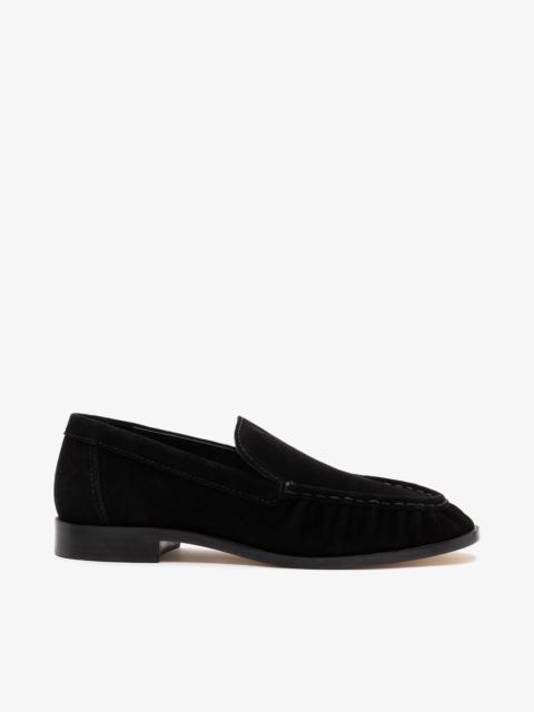 Margaux Loafer In Black Suede