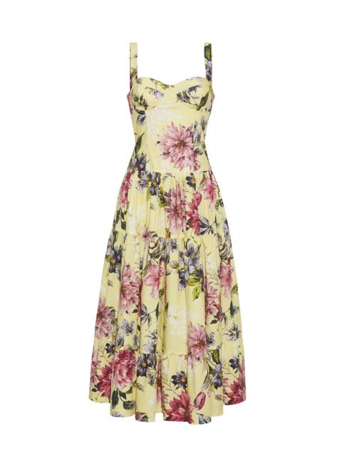 Santiago Dress
An Entrance-Making Dress Featuring A Sculptural Bodice And Romantic Tiered Skirt