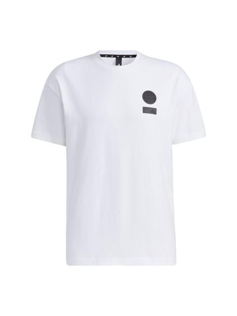 adidas Ub Gfx T Slog Short Sleeve Men's White GP0855