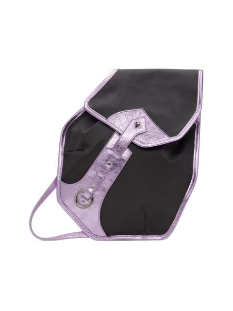 Gray & Purple Solva Bag