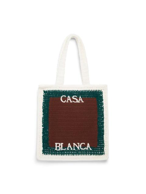 Stripe Crochet Bag | Casablanca Paris