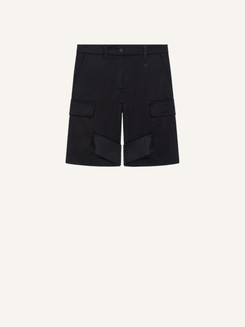 UTILITY CHAPS SATIN SHORTS