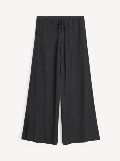 Pisca Weave wide-leg trousers