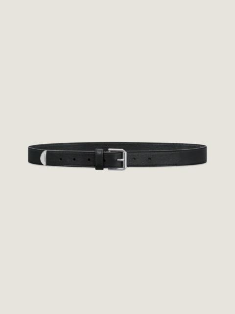 VOYOU BELT IN SHINY LEATHER