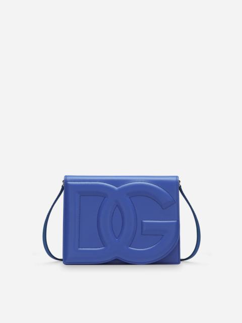 Calfskin DG logo crossbody bag