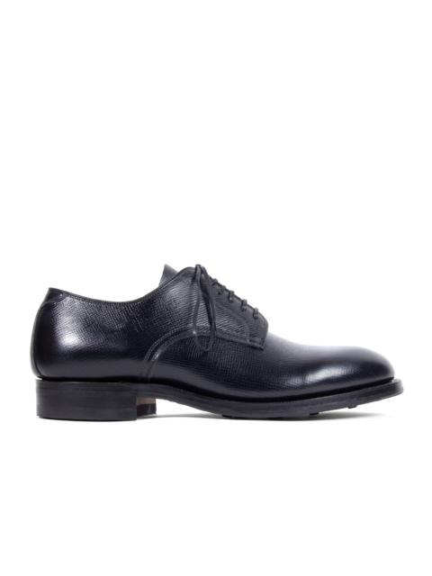 Navvy Cut Shoe - Black Alcazar Calf