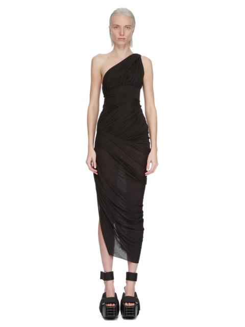 Black Lido Midi Dress