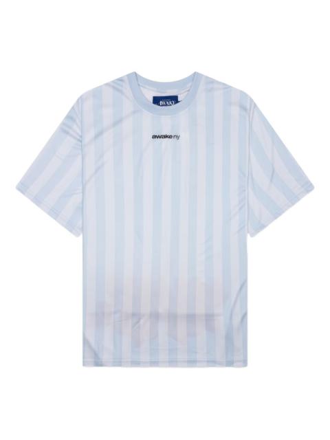 stripe-print T-shirt