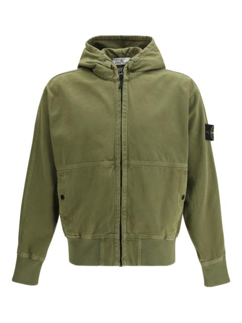 hooded zip jacket