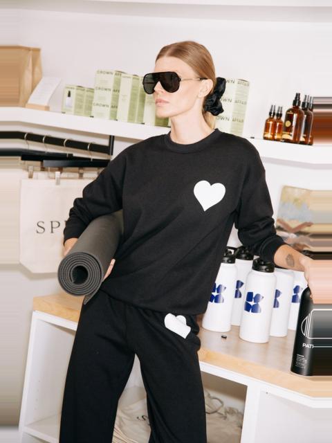 BLACK HEART SWEATSHIRT