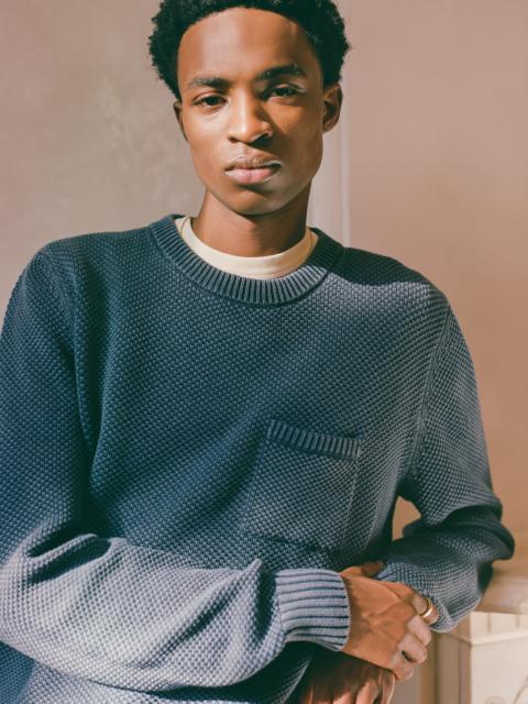 POCKET CREWNECK - NAVY