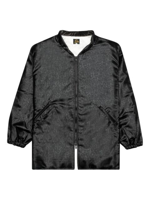 leopard-print jacket