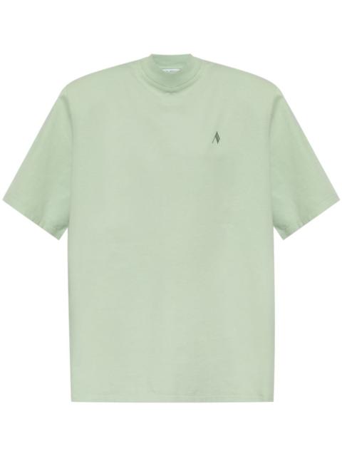 logo-embroidered T-shirt