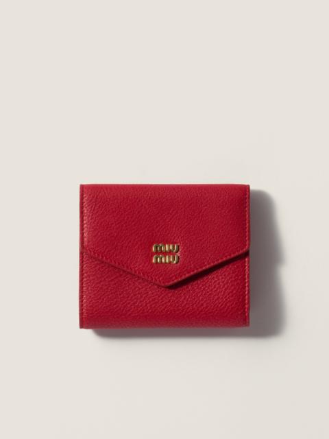 Small leather wallet