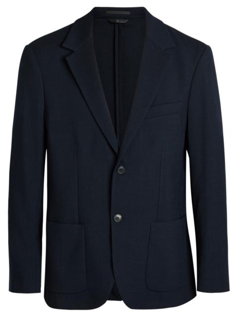 Sunspel Piqué Wool-blend Blazer