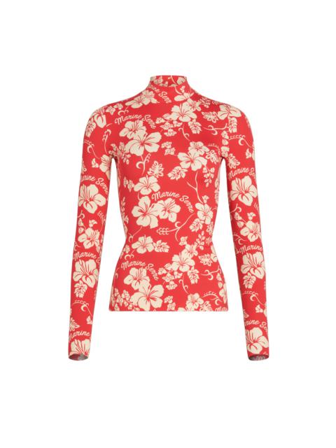 Recycled Jersey High Neck Second Skin