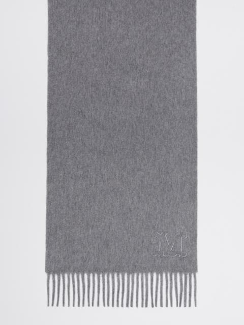 WSDALIA Cashmere stole with monogram embroidery