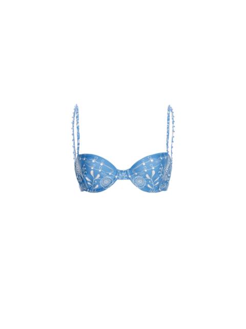 Magdalena Floritura Bikini Top
