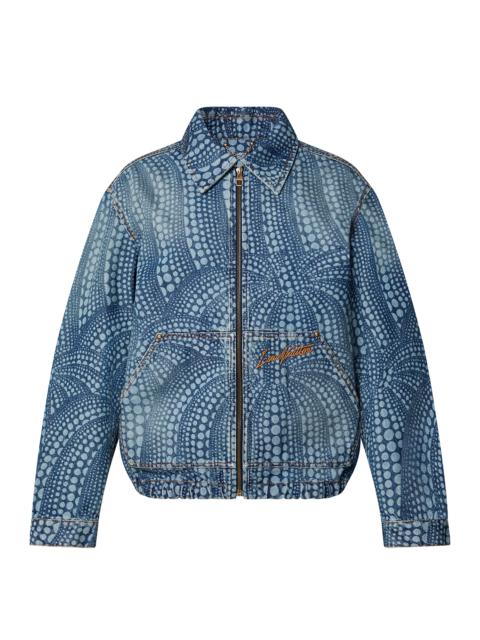 LV x YK All Over Pumpkin Denim Blouson