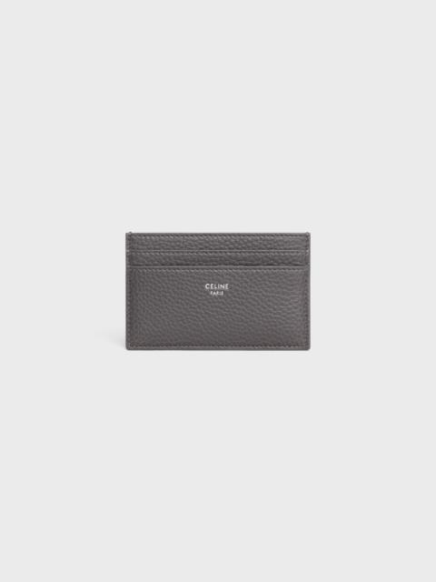 MEDIUM CARD HOLDER IN GRAINED CALFSKIN