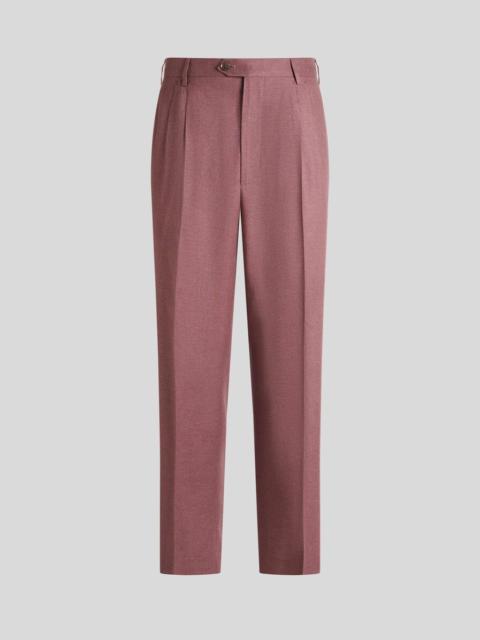 SILK AND CASHMERE TROUSERS