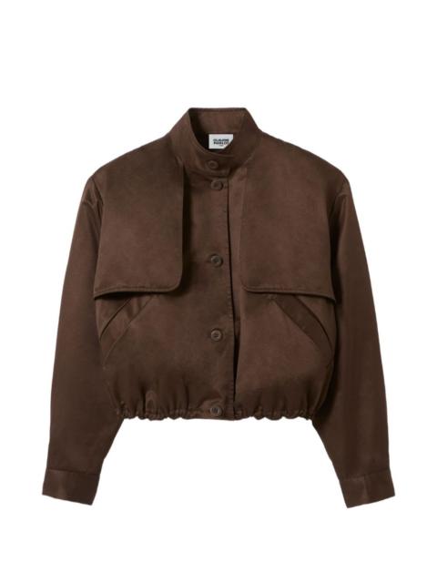 button front cotton jacket