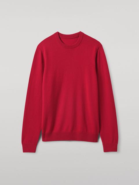 Rory Red Classic Cashmere Crew Jumper