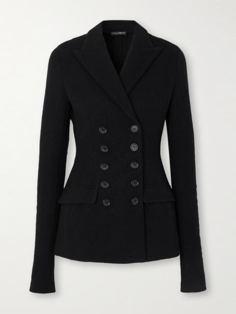 Double-breasted Wool Blazer