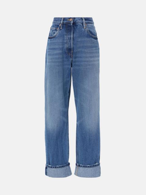 Wide-leg jeans