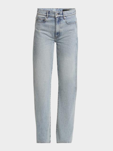 Ryman Light-Wash Denim Straight-Leg Jeans