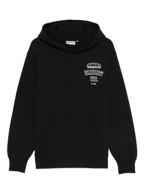 Sandwich logo-print hoodie