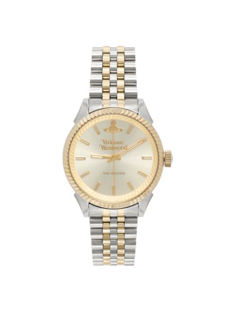 Silver & Gold Seymour Watch